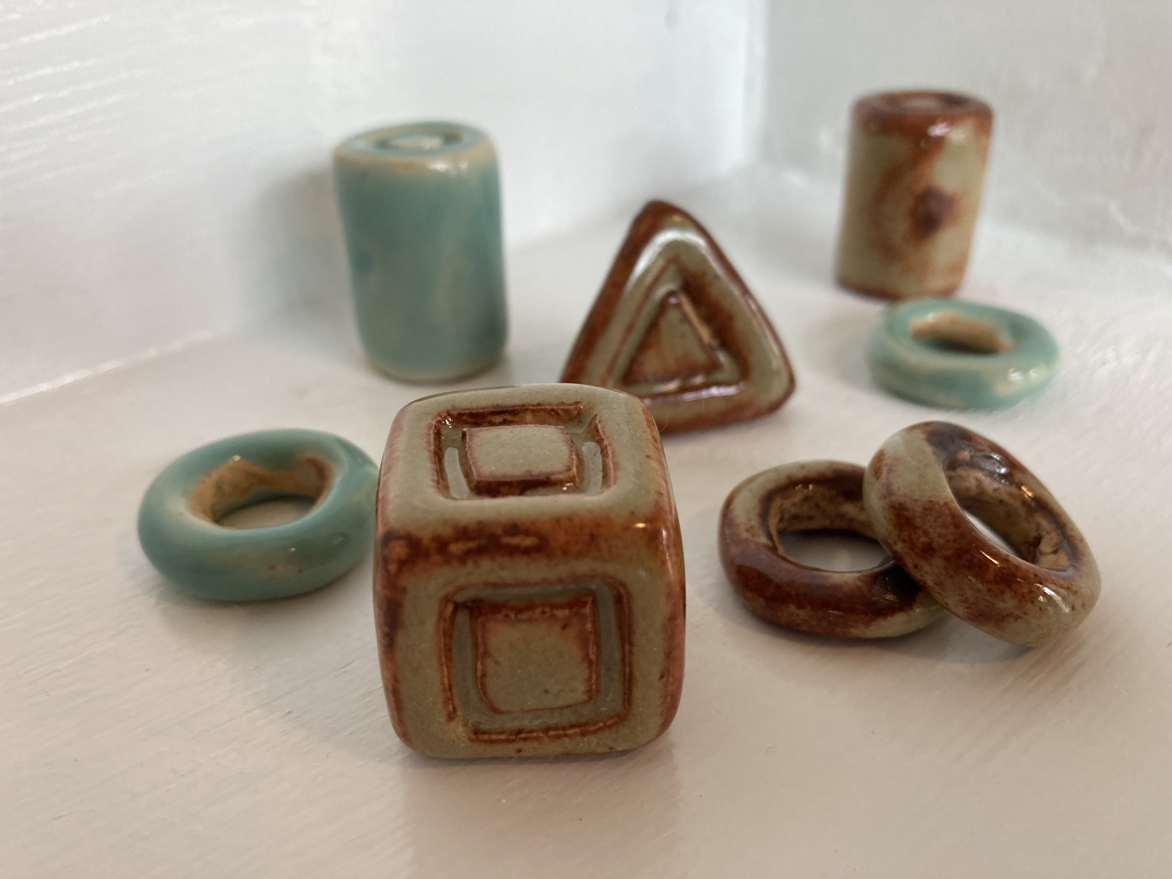 Image of ceramic pieces from an untitled game