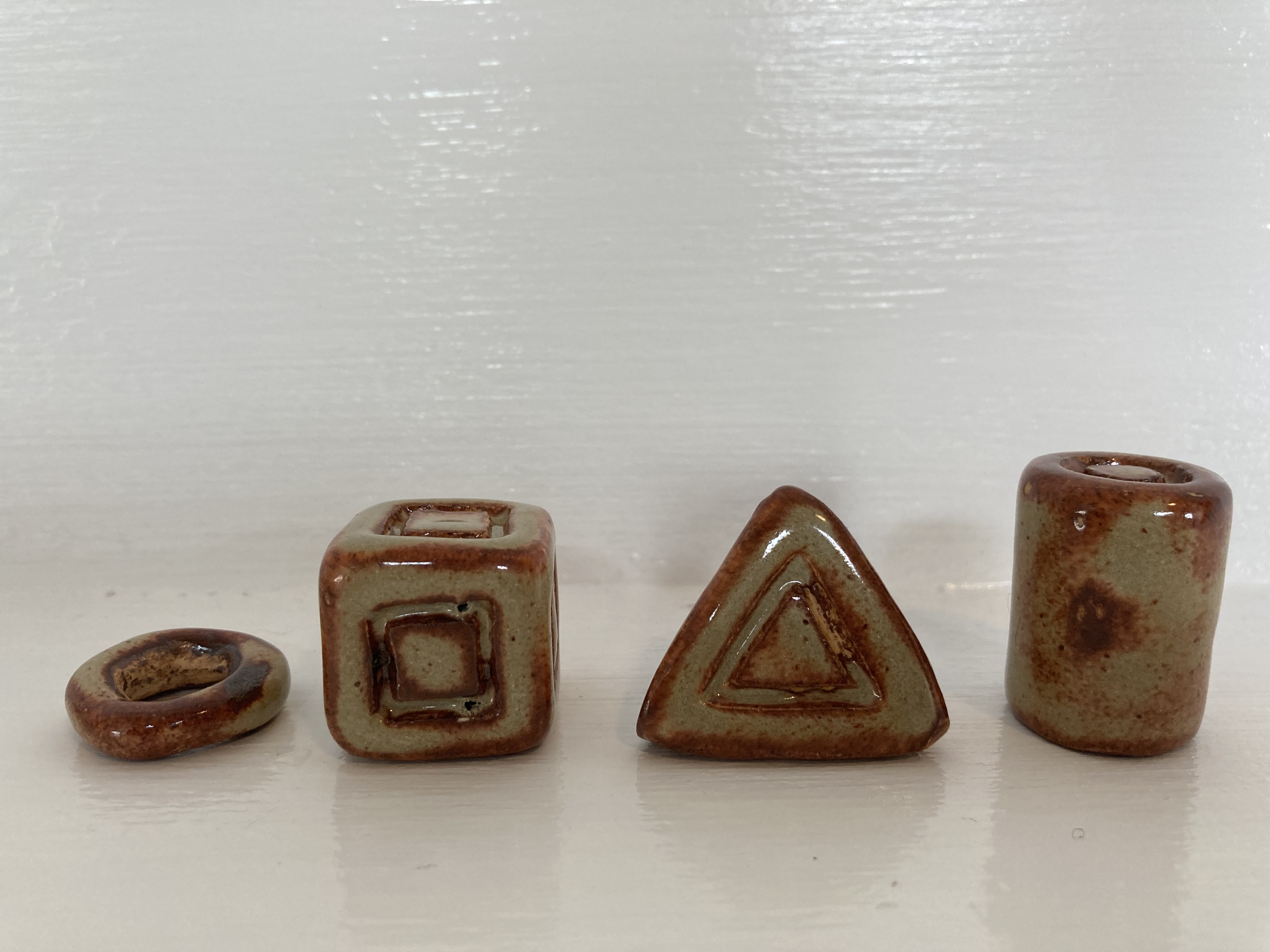 Image of ceramic pieces from an untitled game